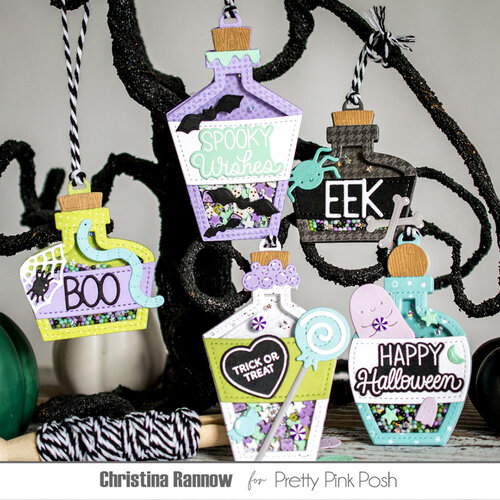 Pretty Pink Posh - Dies - Potion Bottle Shakers 9 Pretty Pink Posh - Dies - Potion Bottle Shakers