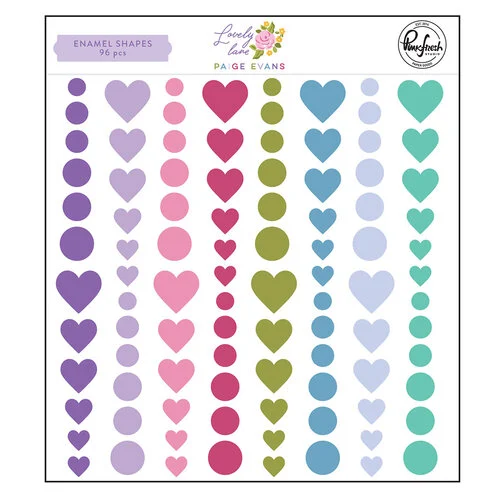 Pinkfresh Studio - Paige Evans - Lovely Lane Collection - Enamel Dots 1 Pinkfresh Studio - Paige Evans - Lovely Lane Collection - Enamel Dots