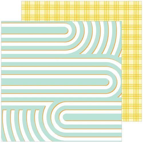 Pinkfresh Studio - Paige Evans - Legendary Collection - 12 x 12 Double Sided Paper - Next-Level Content