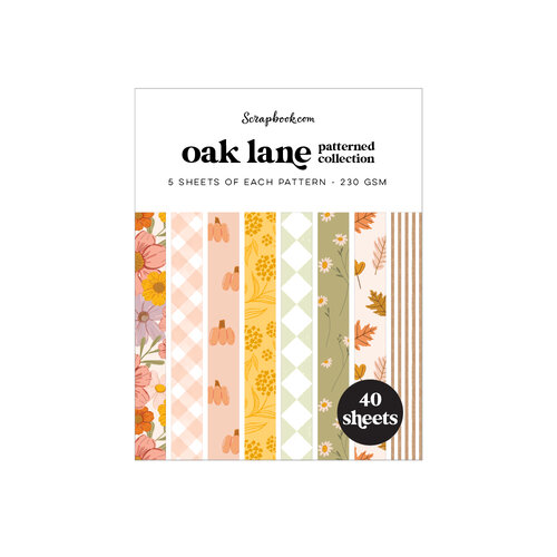 Scrapbook.com - Oak Lane Bundle - Dies, Paper, Stamps 2 Scrapbook.com - Oak Lane Bundle - Dies, Paper, Stamps