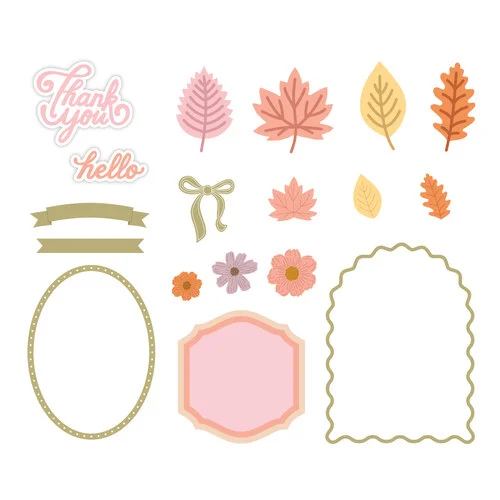 Scrapbook.com - Oak Lane Bundle - Dies, Paper, Stamps 6 Scrapbook.com - Oak Lane Bundle - Dies, Paper, Stamps