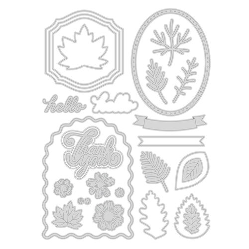 Scrapbook.com - Oak Lane Bundle - Dies, Paper, Stamps 7 Scrapbook.com - Oak Lane Bundle - Dies, Paper, Stamps