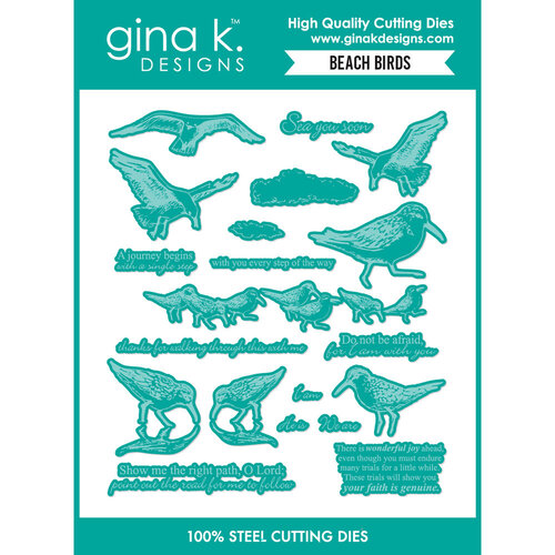Gina K Designs - Dies - Beach Birds 1 Gina K Designs - Dies - Beach Birds