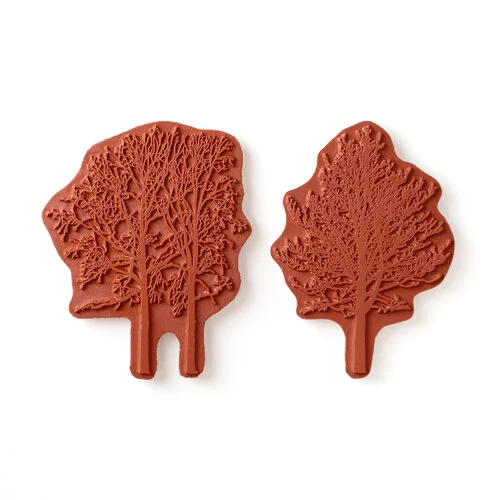 Cosmic Shimmer - Pre-Cut Rubber Stamps - Winter Trees 2 Cosmic Shimmer - Pre-Cut Rubber Stamps - Winter Trees