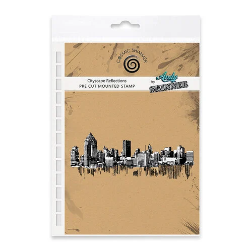 Cosmic Shimmer - Pre-Cut Rubber Stamps - Cityscape 1 Cosmic Shimmer - Pre-Cut Rubber Stamps - Cityscape