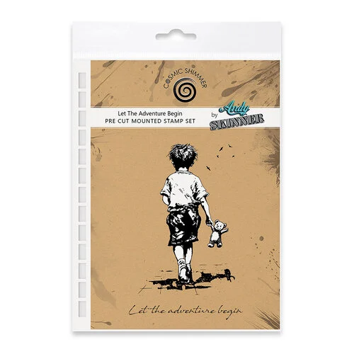 Cosmic Shimmer - Pre-Cut Rubber Stamps - Let The Adventure Begin 1 Cosmic Shimmer - Pre-Cut Rubber Stamps - Let The Adventure Begin