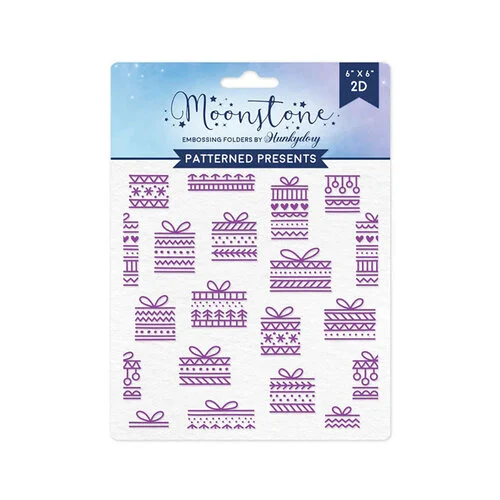 Hunkydory - Embossing Folder - Patterned Presents
