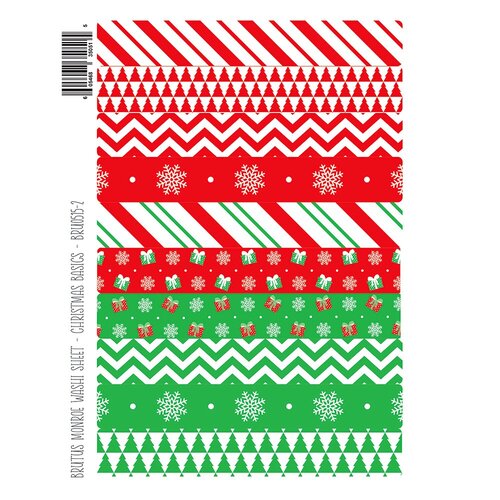 Brutus Monroe - Washi Sheets - Christmas Basics