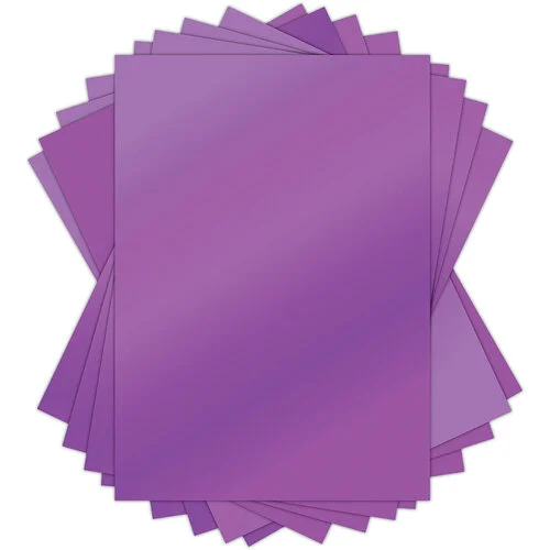 Craft Consortium - The Essential Mirror Card - A4 Mirror Card - Lilac