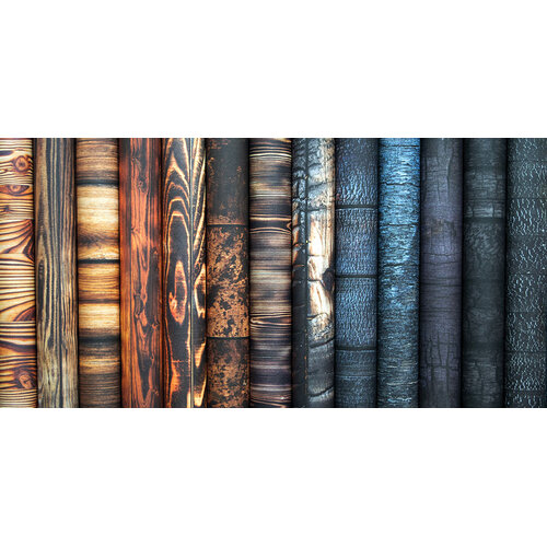 Craft Consortium - 12 x 12 Paper Pad - Scorched Wood 7 Craft Consortium - 12 x 12 Paper Pad - Scorched Wood