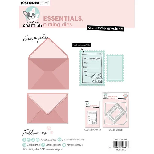 Creative Craftlab By Studio Light - Dies - ATC Card And Envelope