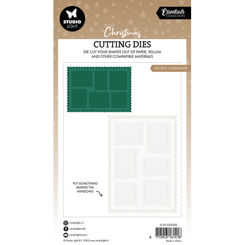 Studio Light - Dies - Advent Card Shape