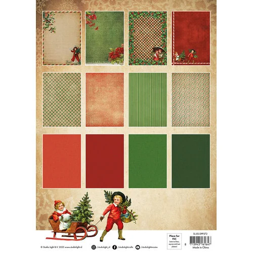 Studio Light - Vintage Christmas Collection - Paper Pad