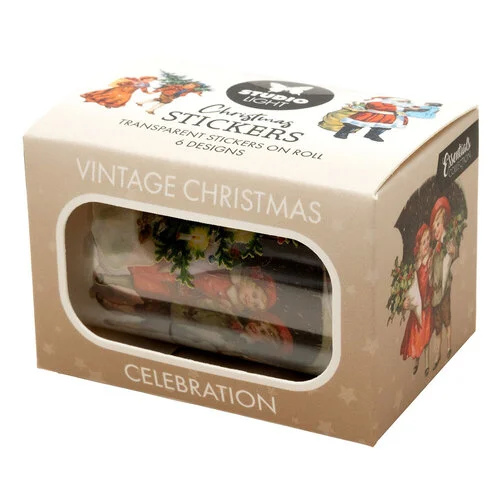 Studio Light - Clear Stickers - Celebration - Vintage Figures