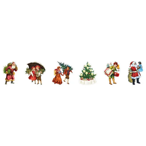 Studio Light - Clear Stickers - Celebration - Vintage Figures