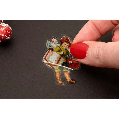 Studio Light - Clear Stickers - Celebration - Vintage Figures 4 Studio Light - Clear Stickers - Celebration - Vintage Figures