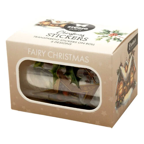 Studio Light - Clear Stickers - Fairy Christmas