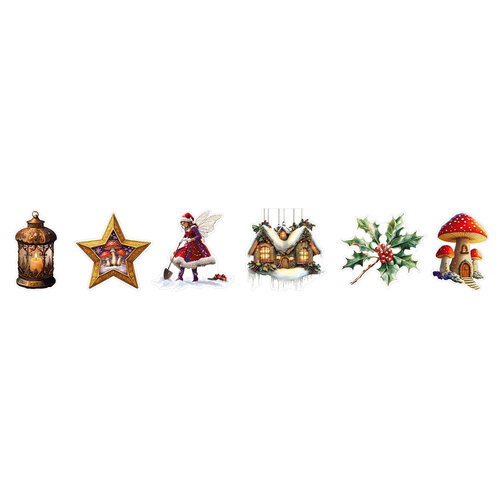 Studio Light - Clear Stickers - Fairy Christmas