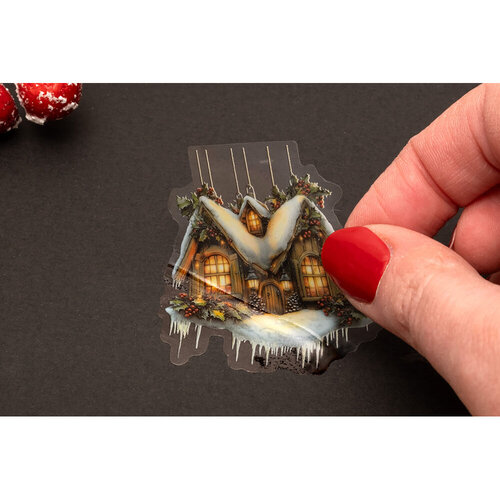 Studio Light - Clear Stickers - Fairy Christmas