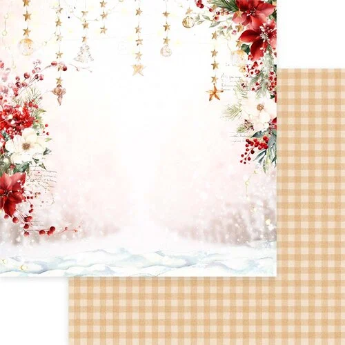 Memory Place - Joy Collection - 12 x 12 Double Sided Paper - Let It Snow