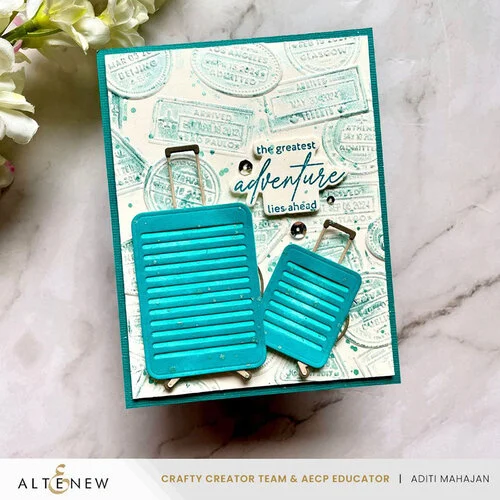 Altenew - 3D Embossing Folder - Wanderlust 3 Altenew - 3D Embossing Folder - Wanderlust
