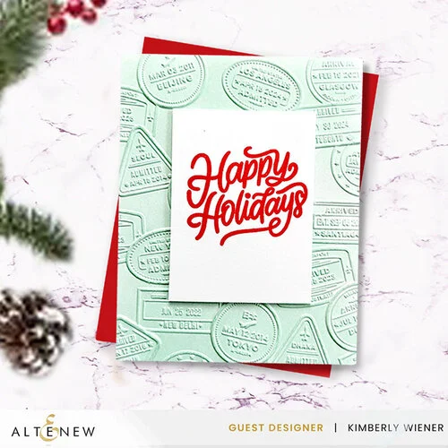 Altenew - 3D Embossing Folder - Wanderlust 7 Altenew - 3D Embossing Folder - Wanderlust