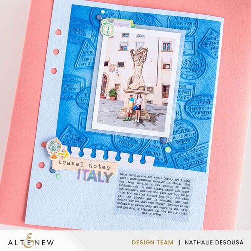 Altenew - 3D Embossing Folder - Wanderlust 8 Altenew - 3D Embossing Folder - Wanderlust