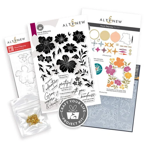 Altenew - Craft Your Life Project Kit - Floral Odyssey
