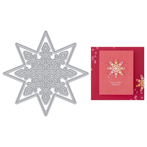 Hero Arts - Very Merry Collection - Etched Dies - Snowflake Star