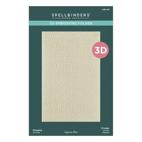 Spellbinders - Texture and Foliage Collection - 3D Embossing Embossing - Dimpled 3 Spellbinders - Texture and Foliage Collection - 3D Embossing Embossing - Dimpled