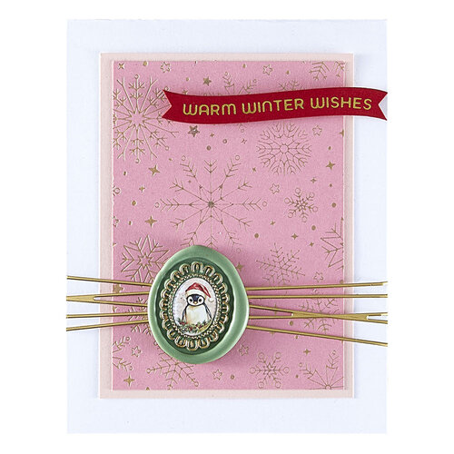 Spellbinders - Holiday Magic Collection - Wax Seal Stamps - 2 Pack Frames 4 Spellbinders - Holiday Magic Collection - Wax Seal Stamps - 2 Pack Frames