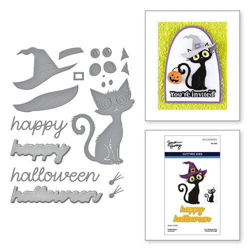 Spellbinders - Simon Hurley - Spooktacular Collection - Etched Dies - Bewitched 1 Spellbinders - Simon Hurley - Spooktacular Collection - Etched Dies - Bewitched