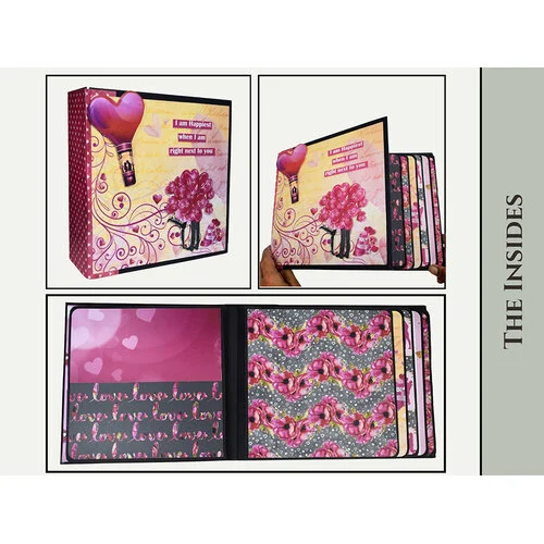 CrafTreat - Scrapbook Blanks - 8 x 8 Basic Album - Black 6 CrafTreat - Scrapbook Blanks - 8 x 8 Basic Album - Black