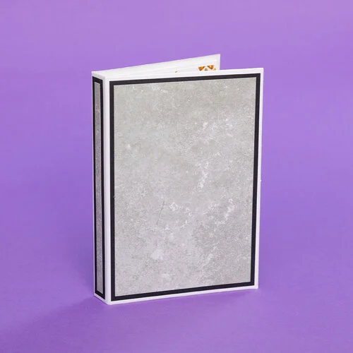 CrafTreat - Scrapbook Blanks - Quick Folio - Envelope Pocket Folio - Black, Kraft And White