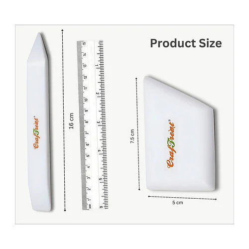 CrafTreat - Teflon Bone Folder Set - Large And Ergo Square