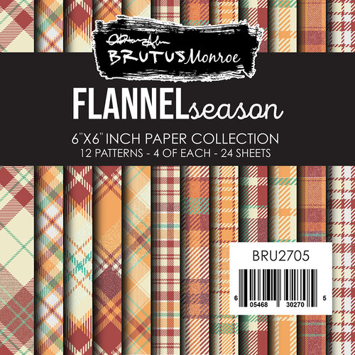 Brutus Monroe - 6 x 6 Paper Pack - Flannel Season