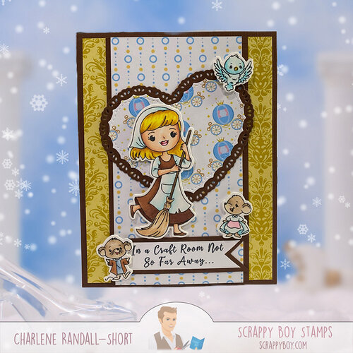 Scrappy Boy Stamps - Dies - Cinderella