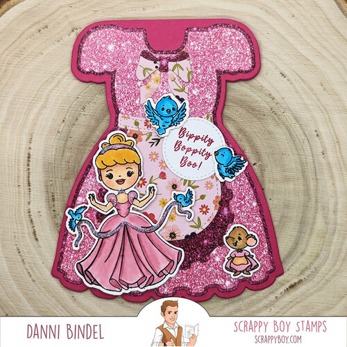 Scrappy Boy Stamps - Dies - Cinderella