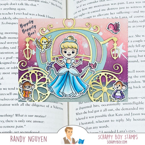 Scrappy Boy Stamps - Dies - Cinderella