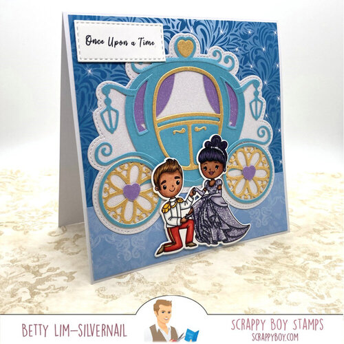 Scrappy Boy Stamps - Dies - Cinderella