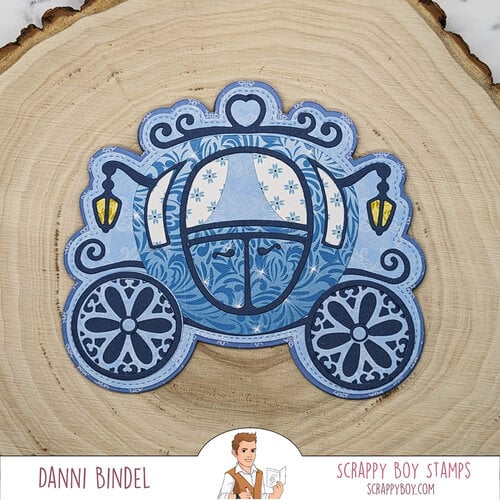 Scrappy Boy Stamps - 6 x 6 Paper Pack - Cinderella 3 Scrappy Boy Stamps - 6 x 6 Paper Pack - Cinderella