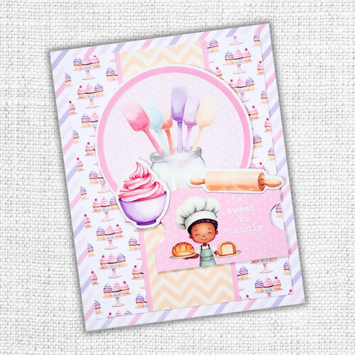 Paper Rose - Little Bakers Collection - Embossed Die Cuts 4 Paper Rose - Little Bakers Collection - Embossed Die Cuts