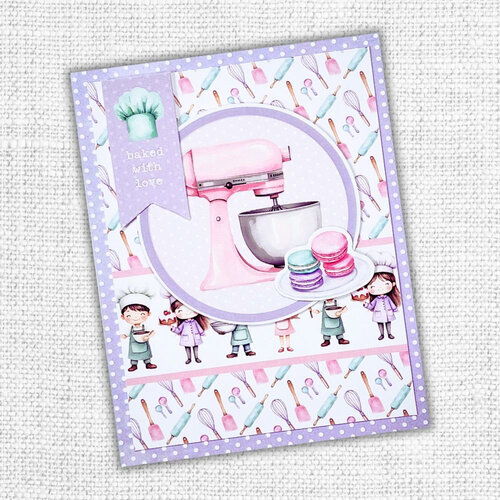 Paper Rose - Little Bakers Collection - Embossed Die Cuts 7 Paper Rose - Little Bakers Collection - Embossed Die Cuts