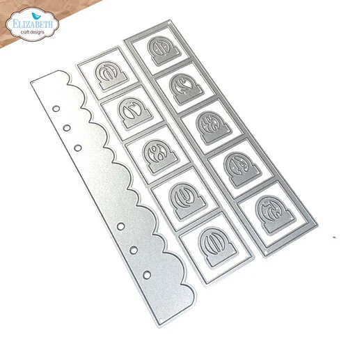 Elizabeth Craft Designs - Botanical Blend Collection - Dies - Photoframe Inlay