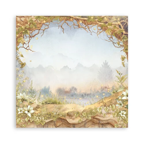 Stamperia - Whispering Woods Collection - 12 x 12 Paper Pad - Single Face 14 Stamperia - Whispering Woods Collection - 12 x 12 Paper Pad - Single Face