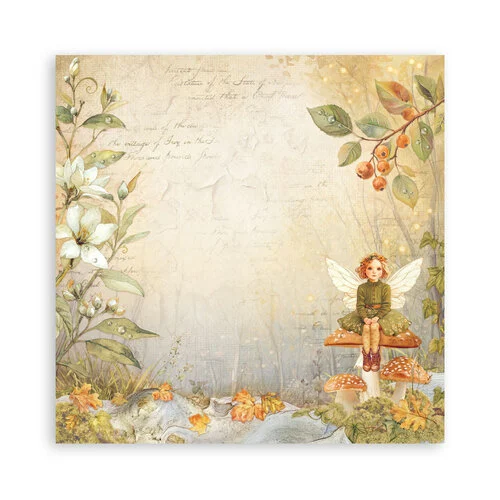 Stamperia - Whispering Woods Collection - 12 x 12 Paper Pad - Single Face 15 Stamperia - Whispering Woods Collection - 12 x 12 Paper Pad - Single Face