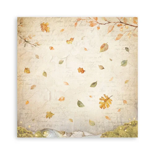 Stamperia - Whispering Woods Collection - 12 x 12 Paper Pad - Single Face 16 Stamperia - Whispering Woods Collection - 12 x 12 Paper Pad - Single Face