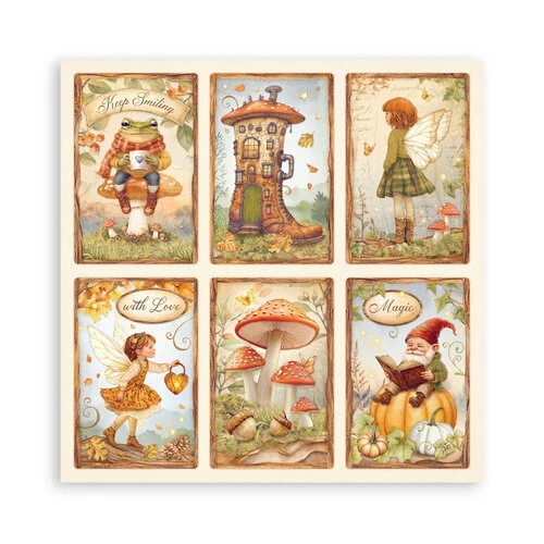 Stamperia - Whispering Woods Collection - 12 x 12 Paper Pad - Single Face 19 Stamperia - Whispering Woods Collection - 12 x 12 Paper Pad - Single Face