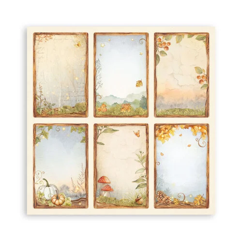 Stamperia - Whispering Woods Collection - 12 x 12 Paper Pad - Single Face 20 Stamperia - Whispering Woods Collection - 12 x 12 Paper Pad - Single Face