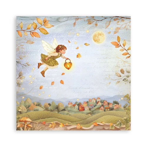 Stamperia - Whispering Woods Collection - 12 x 12 Paper Pad - Single Face 5 Stamperia - Whispering Woods Collection - 12 x 12 Paper Pad - Single Face